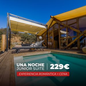 [San Rafael Pack] Junior Suite – 1 night 2 people, romantic experience + dinner