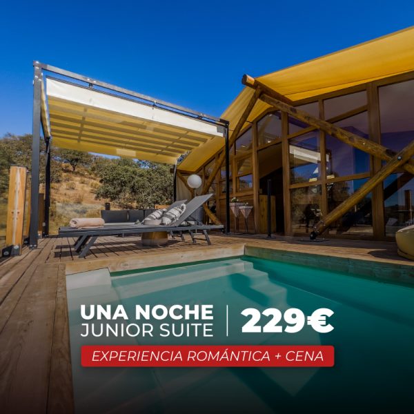 [San Rafael Pack] Junior Suite - 1 night 2 people, romantic experience + dinner